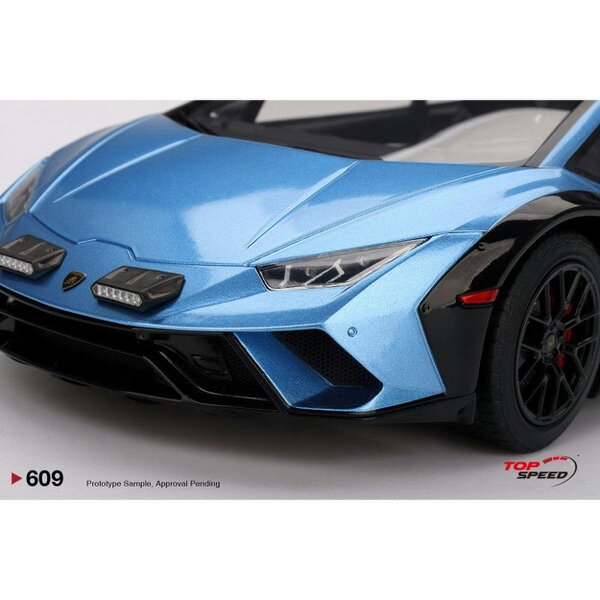 MCSlots Lamborghini Huracan Sterrato Blu Aegir 1:18 Scale Topspeed TS0609