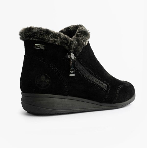 Rieker 47256-00 Womens Boots Black