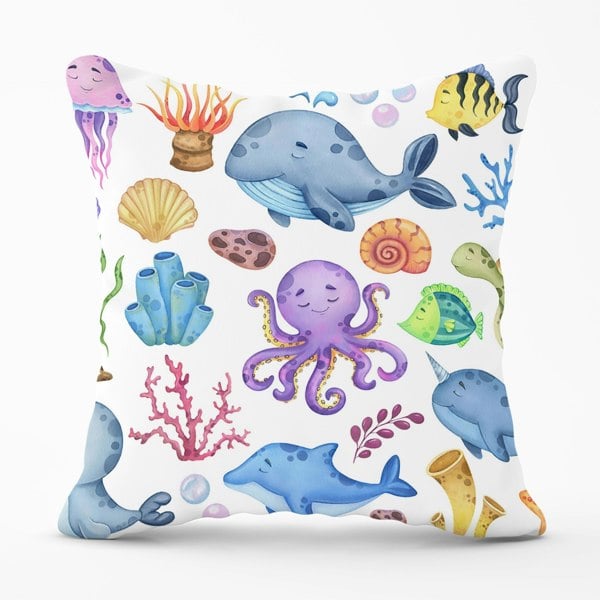 Warren Reed Children'S Sea Life Cushions