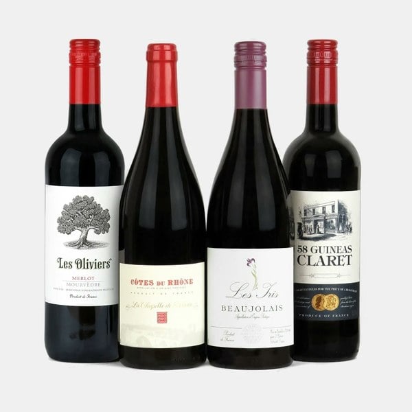 french red wine case