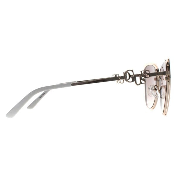 Guess Sunglasses GF6141 21F White Brown Gradient
