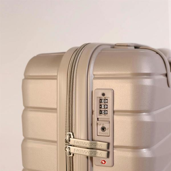 Infinity Luggage Hard Shell Cabin 36 x 22.5 x 56 cm PP Luggage Suitcase Suitable for Easyjet, Ryanair