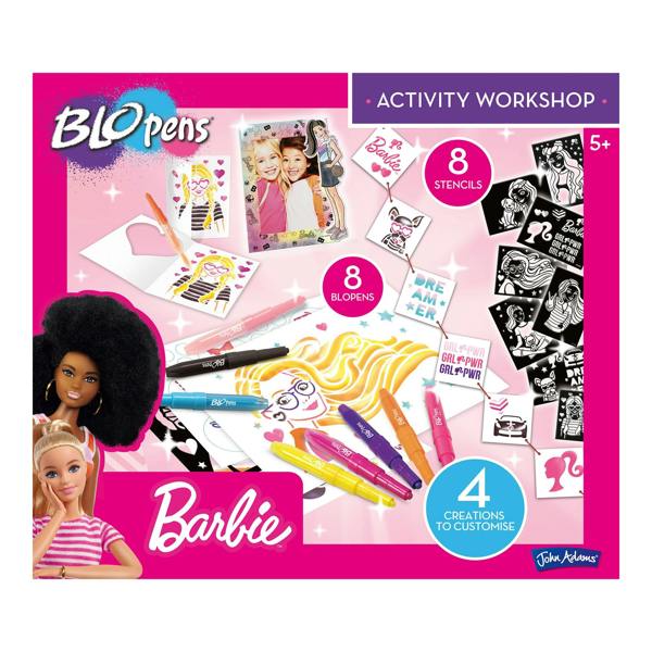 BLOPENS Barbie Activity Workshop – Creative Airbrush Craft Kit