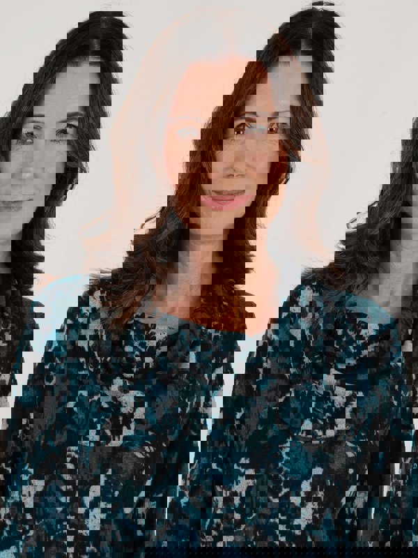 TIGI-Wear Tribal Print Cowl Neck Top