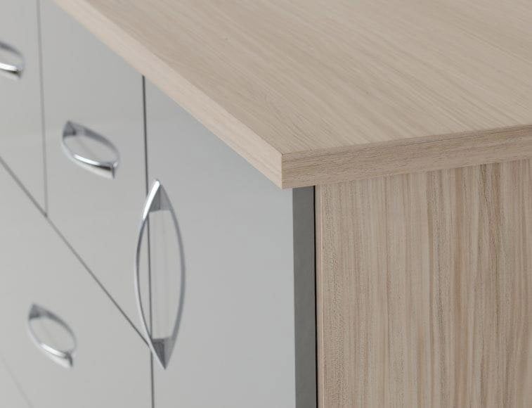Seconique Nevada 5 Drawer Low Wardrobe