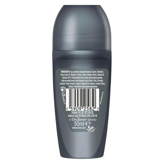 Dove Men+Care Roll On Advanced Antiperspirant Deodorant Clean Comfort 50ml, 30Pk