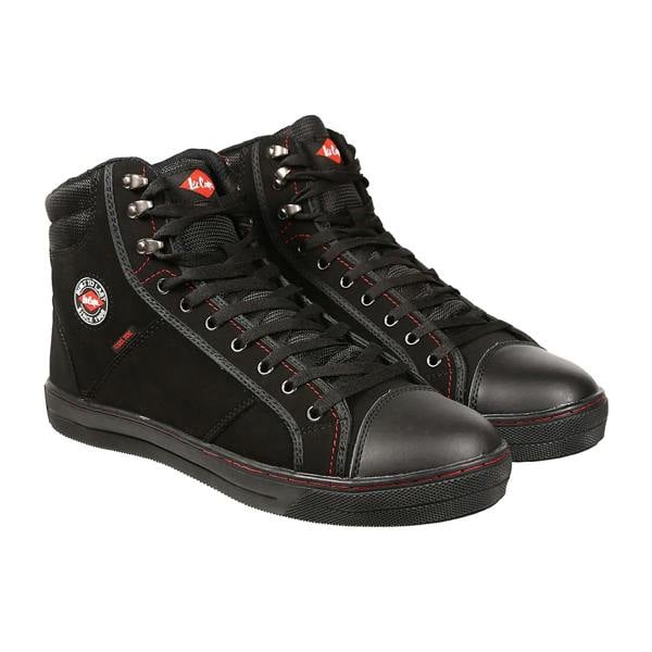 Lee Cooper Unisex Adult Nubuck Safety Boots - Black