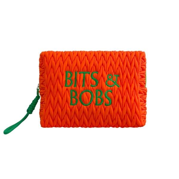 Lilly Loves Orange Bits & Bobs Cosmetic Bag