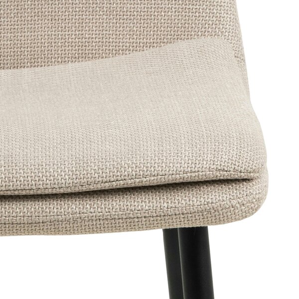 Wyld Haus Set of 4 Mosslight Beige Upholstered Dining Chairs