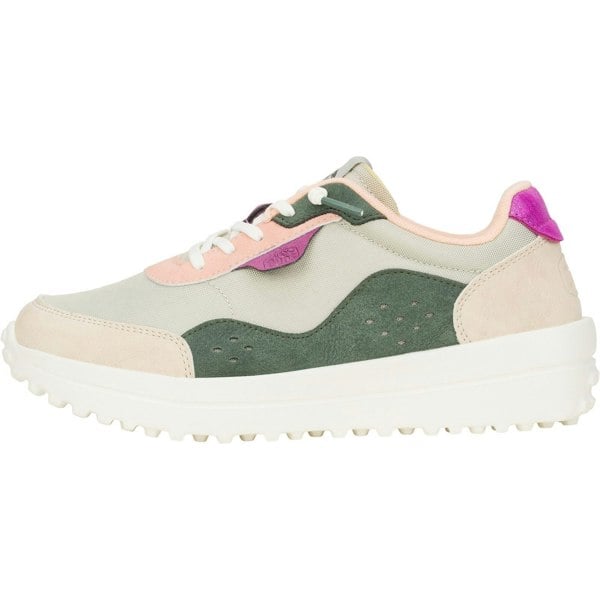 HEYDUDE Hayden Colorblock Trainers - Dusty Olive/Multi