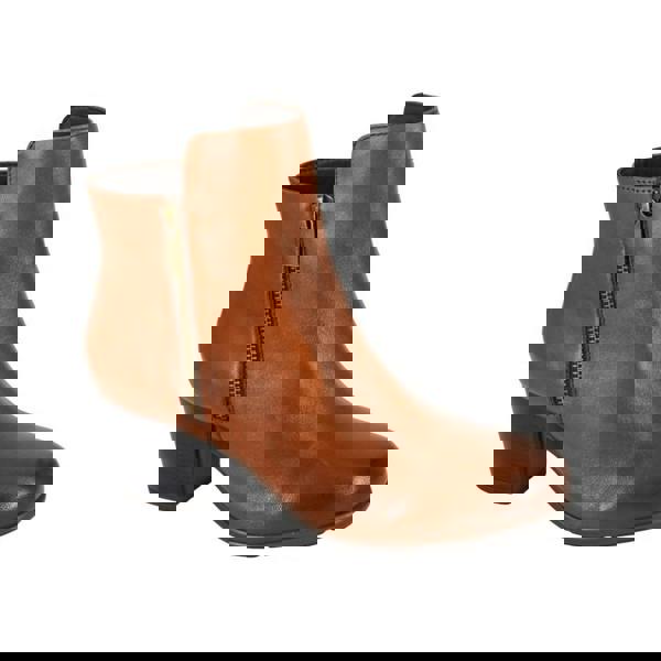 Cipriata Womens/Ladies Cleope Leather Ankle Boots - Tan