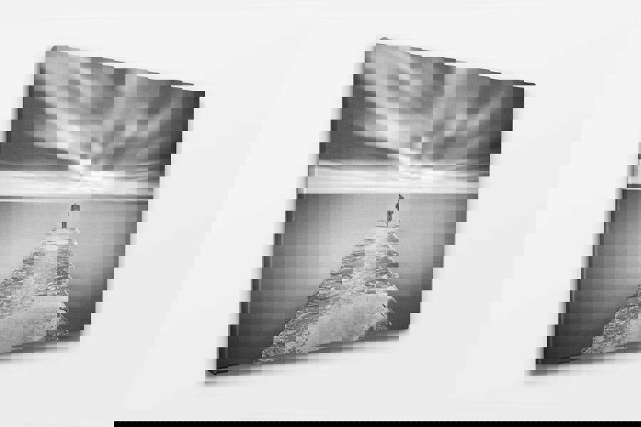 black and white canvas photo print