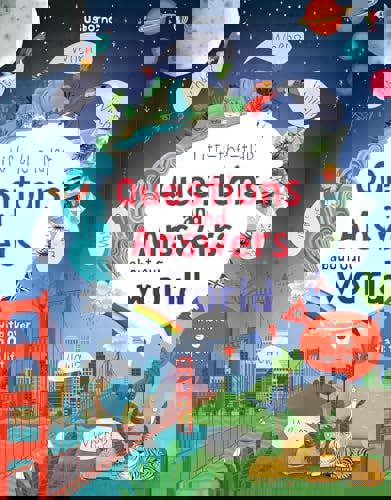 Lift-the-Flap Questions and Answers About Our World (Usborne Lift-the-Flap Questions and Answers)