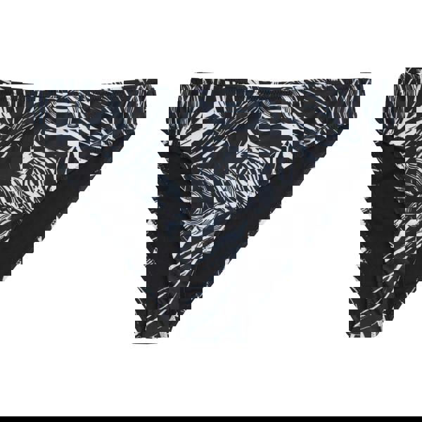 Animal Womens/Ladies Docks Patterned Bikini Bottoms - Jet Black - 