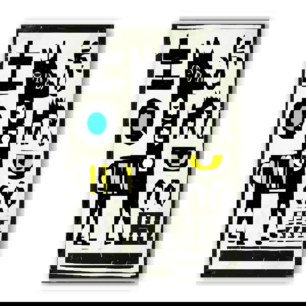 love frankie balance zebra art print