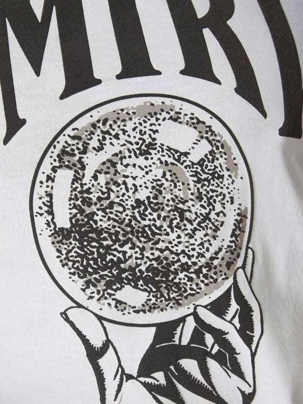 Amiri Crystal Ball Tee – White
