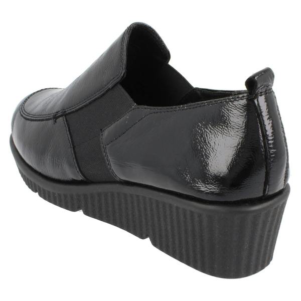 Van Dal Ladies Van Dal Wedge Slip On Shoes Hattie