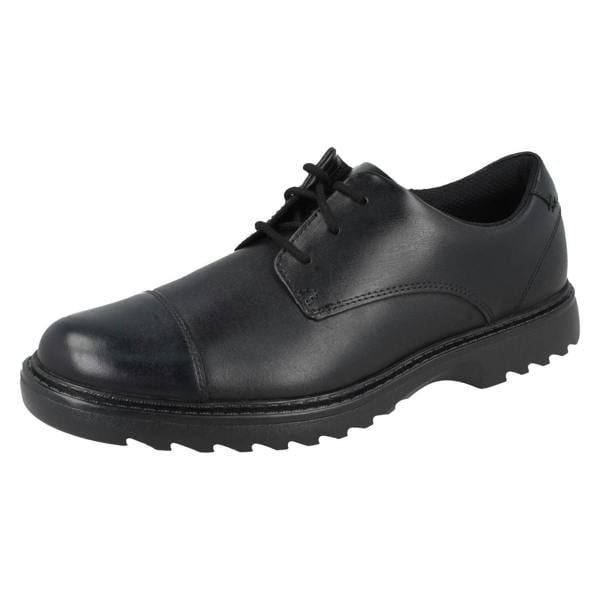 Clarks Boys Clarks Formal Lace Up School Shoes Asher Soar