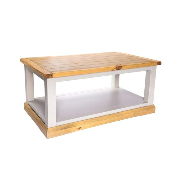 Coffee Table with Shelf - H45 W100 D60cm