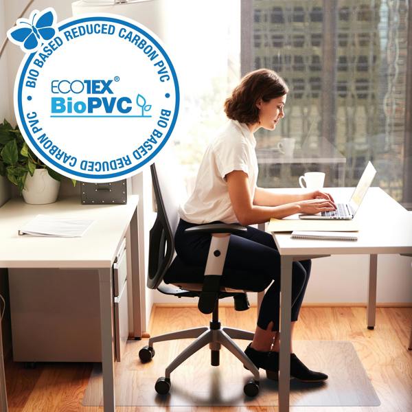 Floortex Ecotex® BioPVC Rectangular Chair Mat