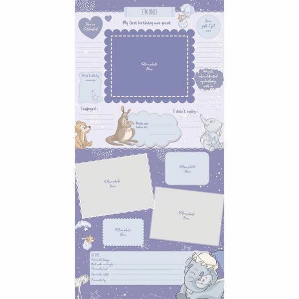 Disney Classic Babys First Year Calendar, Perpetual Calendars and Diaries, Month To View, Entertainment, Gift