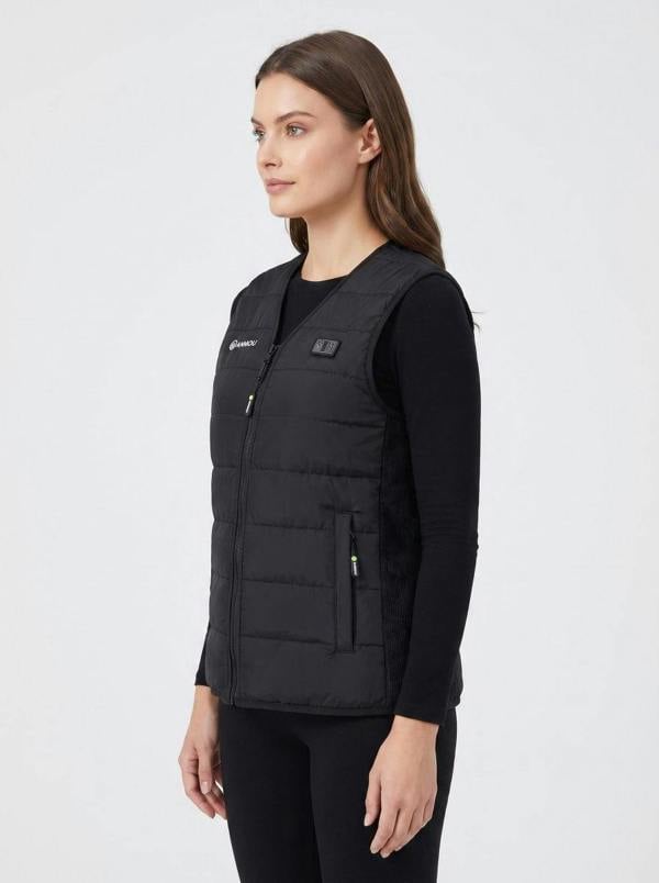 Anniou Women's V-Neck Heated Gilet