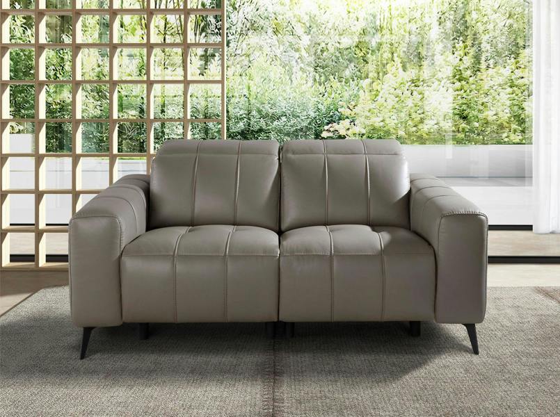 Angel Cerdá Relax sofa in grey leather 6209/6210