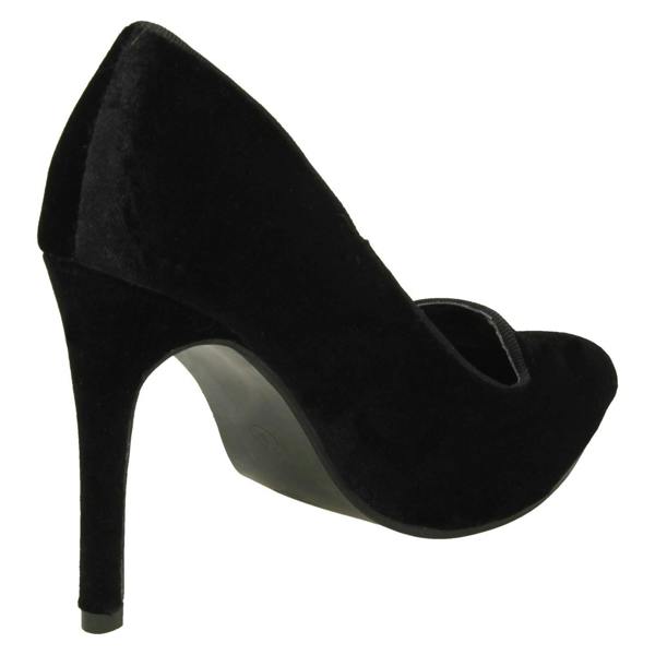 Anne Michelle Ladies Anne Michelle Eye Print Vamp Court Shoes