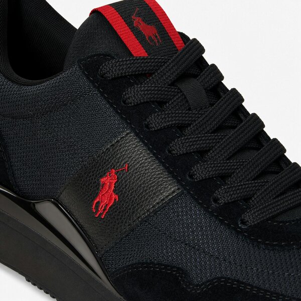 Polo Ralph Lauren TRAIN 89 RIB Casual Trainers   in  Black