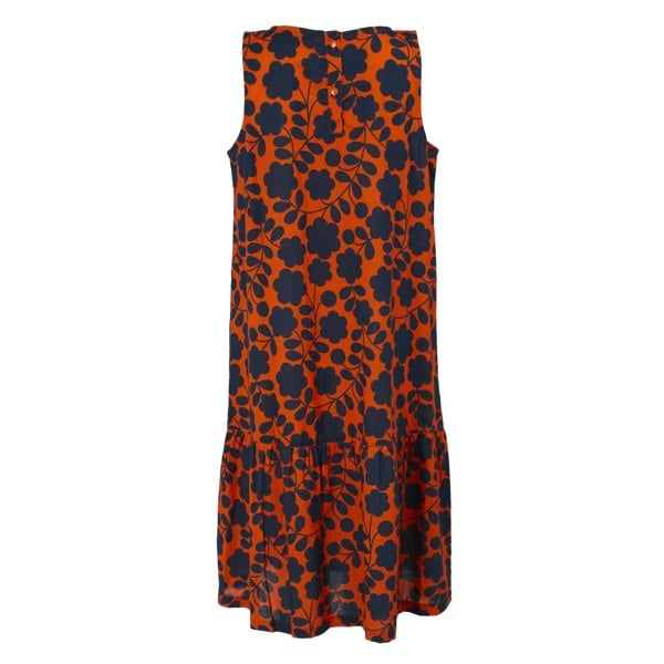 Regatta Womens/Ladies Orla Kiely Passion Flower Midi Dress - Orange