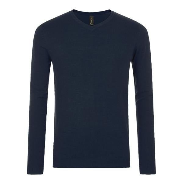 SOLS Mens Glory V Neck Sweater - French Navy