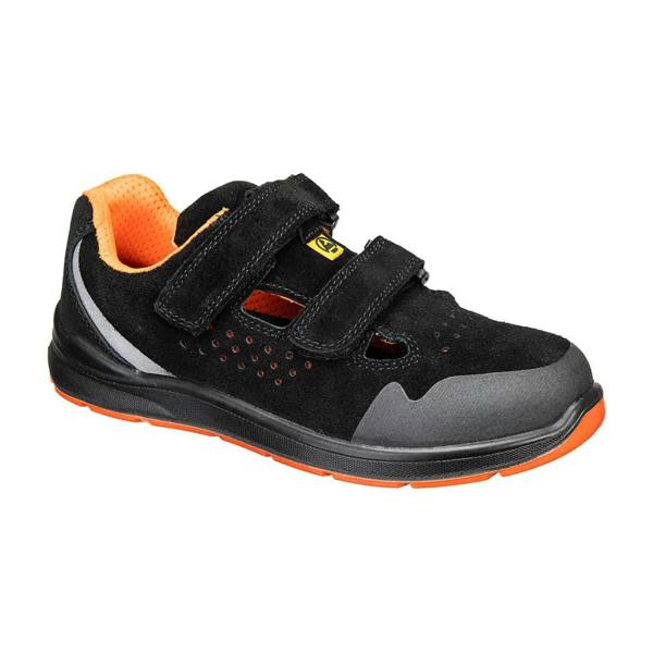 Steel Cow Suede Sandal S1P ESD SR FO - Hi-Vis Trousers