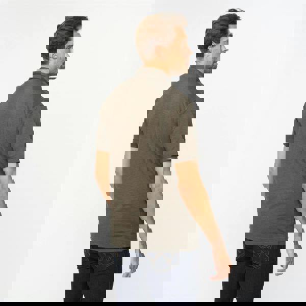 Gabicci G55Z17 Plain Oxford Jersey Shirt Gabicci Classic IVY