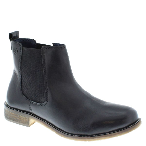 Frank James Aintree Ladies Leather Pull On Chelsea Boots
