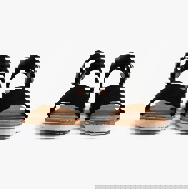 Skechers 114147/BLK BOBS DESERT KISS - SERENDIPITOUS Womens Sandals Black