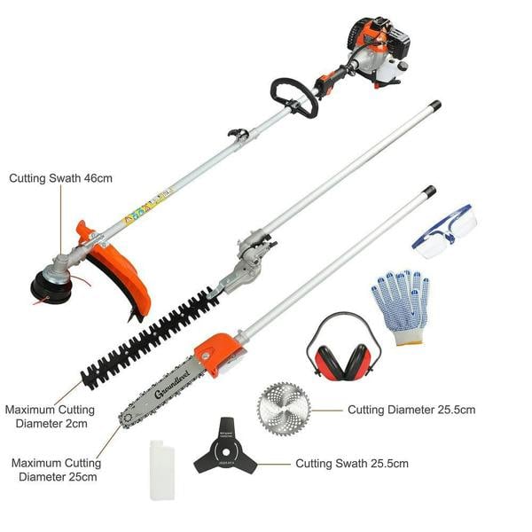 Groundlevel Powerful Petrol Cordless Garden Strimmer