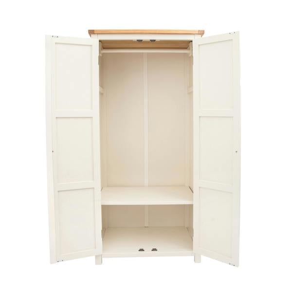 Cabinet Bits Maggiori 2 Door Wardrobe Wood Knob
