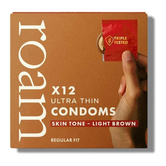 Roam Libido For Him & Light Brown Condom Bundle - Male Energy & Vitality Support