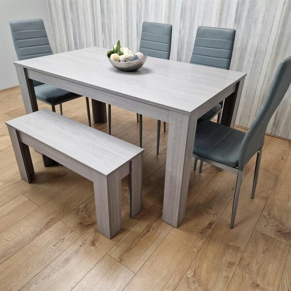 Kosy Koala Dining Table Set with 4 Chairs Dining Room, Kitchen table set of 4, and Bench