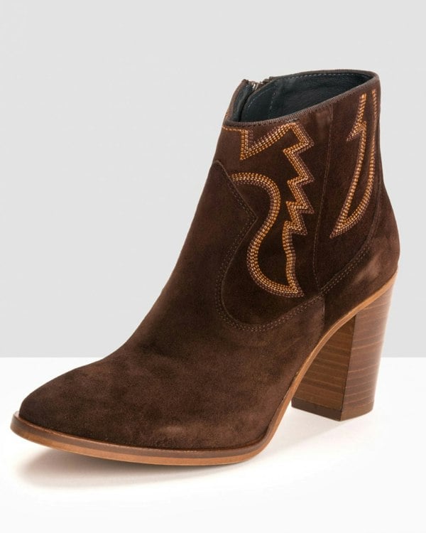 Kanna Adele Womens Suede Ankle Boots