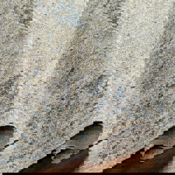 Livabliss Lillian-Washable Grey Blue Traditional Vintage Boho Rug