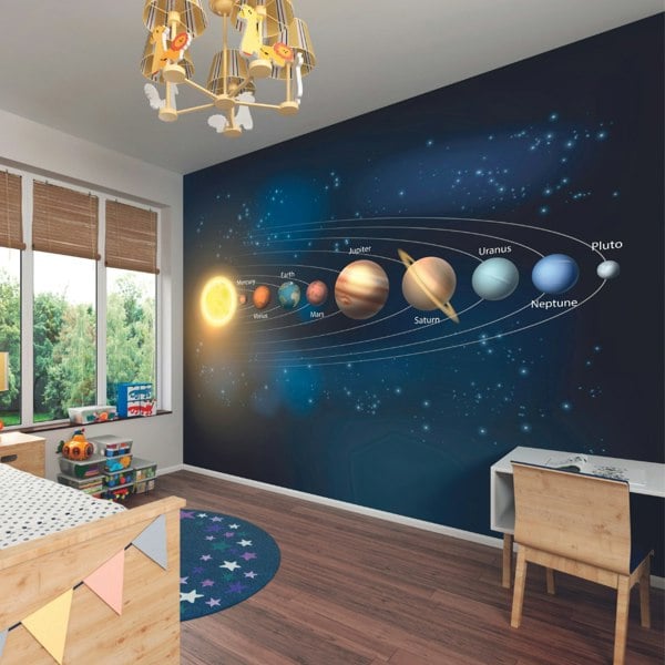 Origin Murals Planets Wall Mural