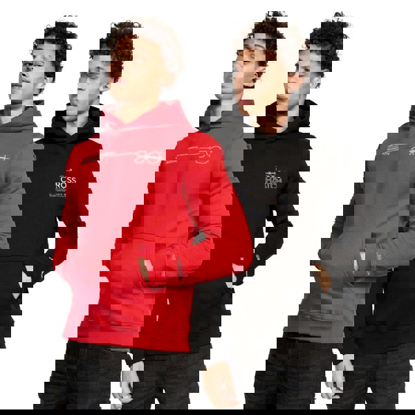 Crosshatch Karver Hoodie 2pk Red/Black
