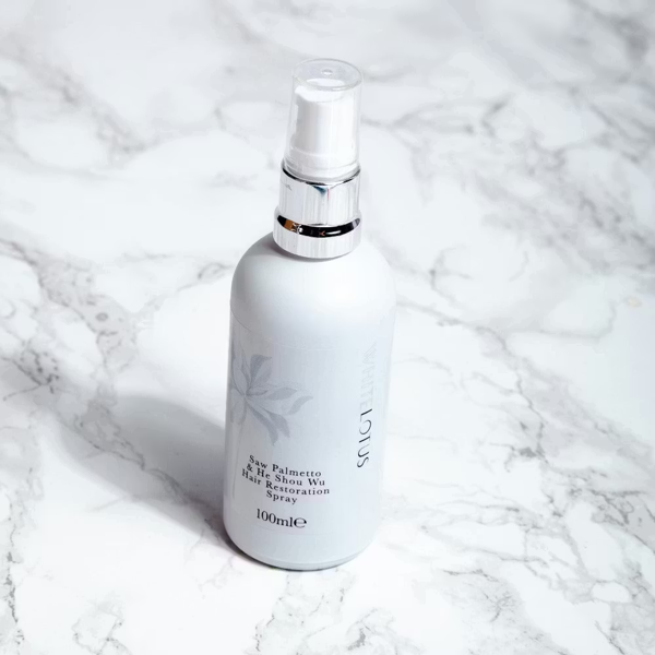 White Lotus Beauty Hair Thickening Spray with Activated Ginseng and Saw Palmetto