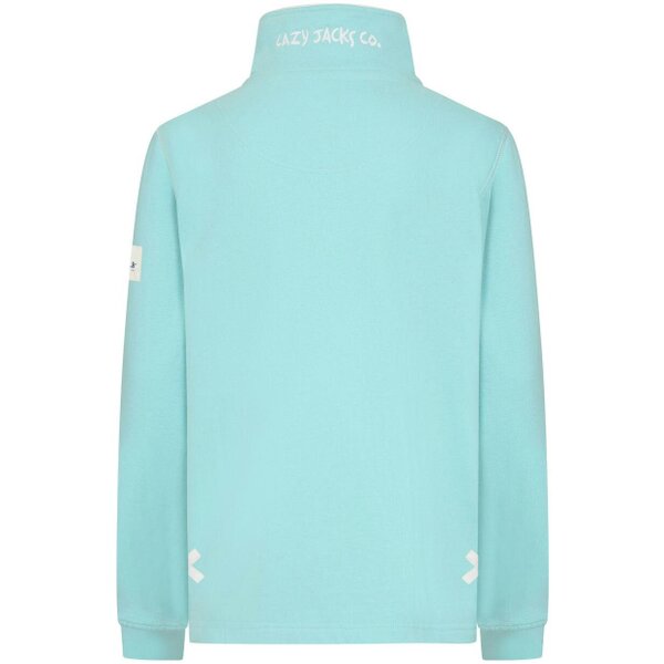 Lazy Jacks LJ3 - Ladies 1/4 Zip Sweatshirt - Peppermint