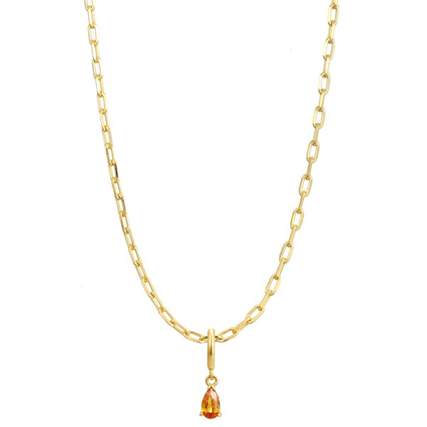 Gold Trip November Birthstone Necklace