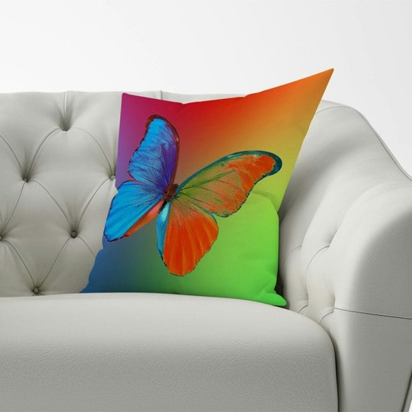 Warren Reed Vibrant Butterfly Cushions