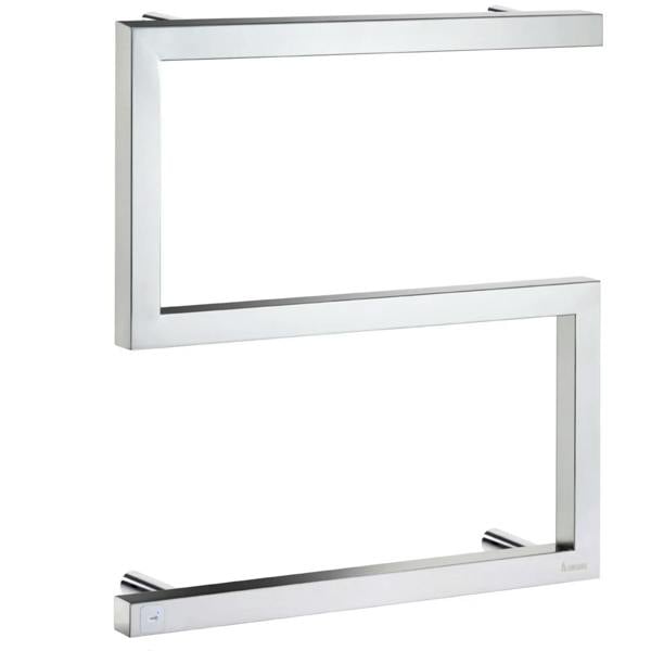 Stainless steel S-model towel warmer