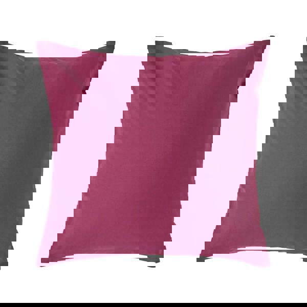 HOMESCAPES Crisp & Cool 200 TC Egyptian Cotton Percale Housewife Pillowcase, European Size