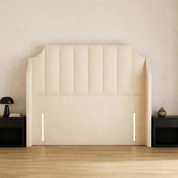 Great British Beds Winged Art Deco Headboard